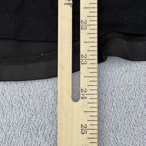 DKNY Sleeveless Tank Top Women's Size XS Silky Black Bodycon Y2K Business - Picture 10 of 14